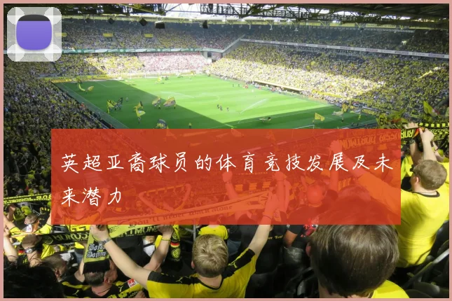 英超亚裔球员的体育竞技发展及未来潜力